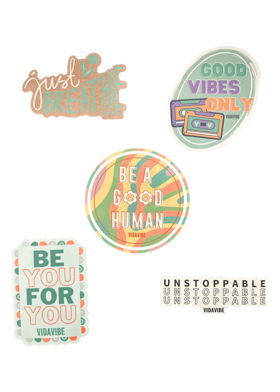 Inspirational Sticker 10 Pack